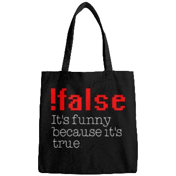 Discover False Its True Programming Programmer 2 Bags