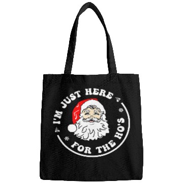 Discover Im Just Here For The Hos Funny Christmas Santa xmass 500 Bags