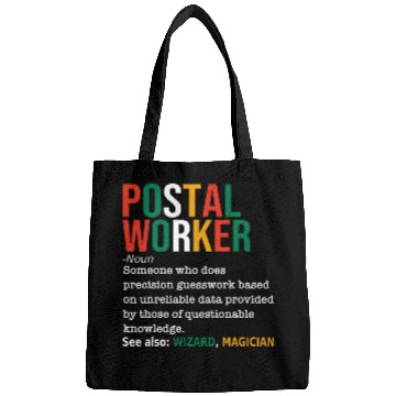 Discover Funny Postal Worker Definition Postal Worker Definition Bags