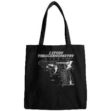 Discover I Study Triggernometry guns Graphic Drawing Bags