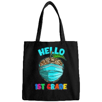 Discover Hello Virtual 1st Grade Leopard Print for Teacher Student Bags
