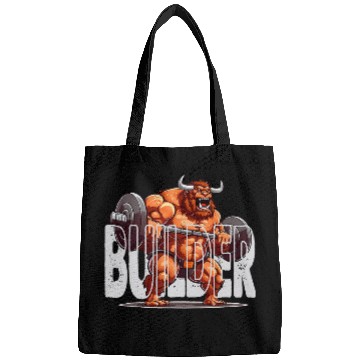 Discover Angry Body Builder Buffalo lifting barbell Standard Bags