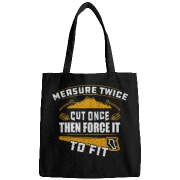 Discover Woodworking Funny Carpenter Handyman Woodworker for Men Carpenter Bags