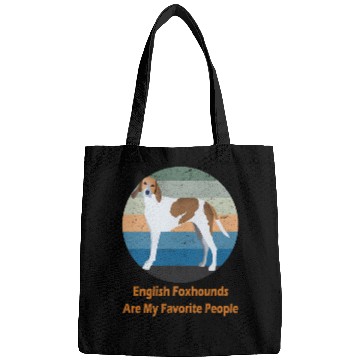 Discover English Foxhound dog 2 Bags