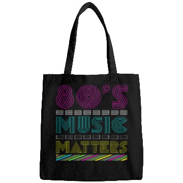 Discover 80s Music Matter Bags
