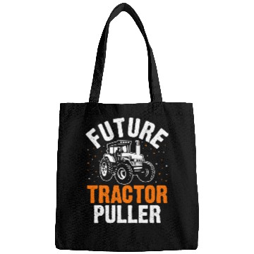 Discover Tractor driving Future Tractor Puller Funny Tractor Pulling Driver Farmer 1 Bags