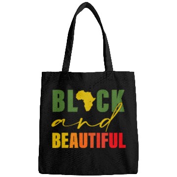 Discover Black And Beautiful Black History Apparel Bags