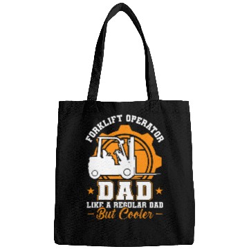 Discover Forklift Operator Dad Bags