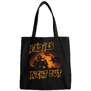 Discover Halloween Funny Halloween Witch Party Ladies Night Out176 Pumpkin Bags