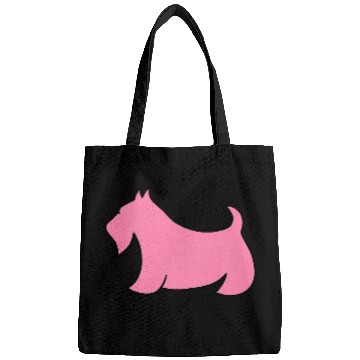 Discover Dog Scottish Terrier Pink Scottish Terrier Bags