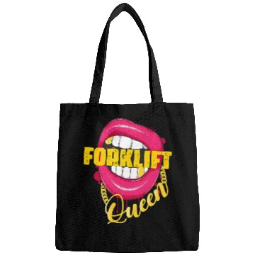 Discover Forklift Queen Funny Forklift Operator Bags