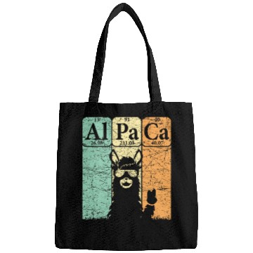 Discover Alpaca Periodic Table Elements Llama Alpaca vintages 3 Bags