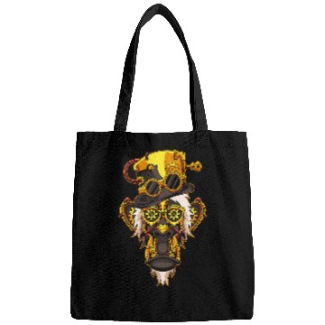 Discover Steampunk Monkey Medieval Chimpanzee Steampunk Bags