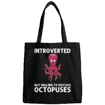 Discover Octopuss Lover Cool Octopuss For Men Women Sea Life Ocean Biology Cephalopod32 Bags