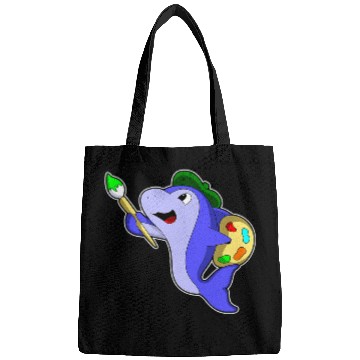 Discover Dolphin Painter Paint brush Bags