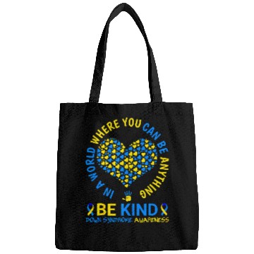 Discover Down Syndromes Awareness Be Kind World Down Syndromes Day 2024 Bags