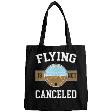 Discover Funny Retro vintages Airplane Aviation Pilot Bags