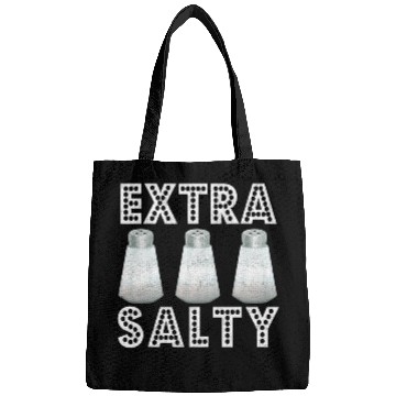 Discover Funny Chef Cooking Extra Salty Culinary Student Bags
