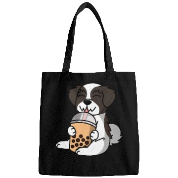 Discover Dog Havanese Boba Bubble Milk Tea Havanese Dog Bags