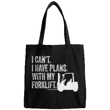 Discover Certified forklift operator fork lift designated driver Bags