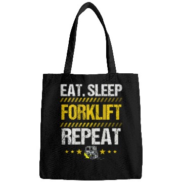 Discover Forklift Operator Design On Back Of Clothing 16 Bags