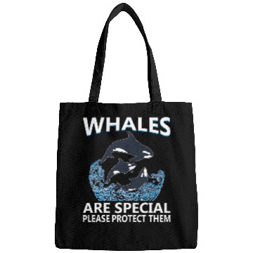 Discover Whales Orca Killer Whale Ocean Lover 1 Bags