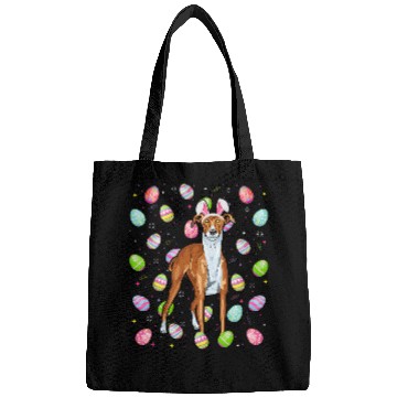 Discover Whippet Dog Easter Egg Lover Funny Whippet Easter Sunday Bags