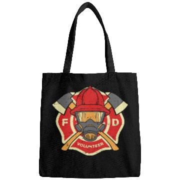 Discover Fireman Firefighter Volunteer fires Department Fireman Firefighter 36 Firemen Bags