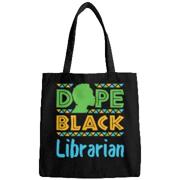 Discover Reading Book Dope Black Librarian Library Reading Books Afrocentric Reader Bags