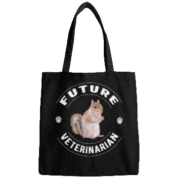 Discover Veterinary Technician Vet Tech Squirrel Future Veterinarian Bags