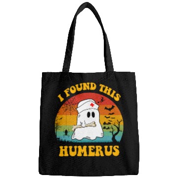 Discover I found this humerus Funny nurses Retro Halloween nurses 1 Bags