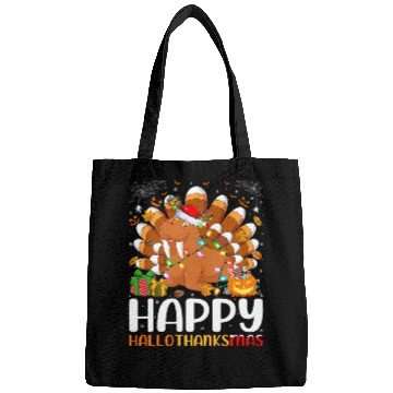 Discover Walrus Lover Halloween Christmas Happy Hallothanksmas Bags