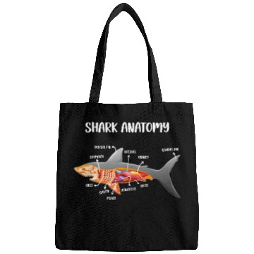 Discover anatomy of a shark anatomical doctor veterinarian medicals Bags