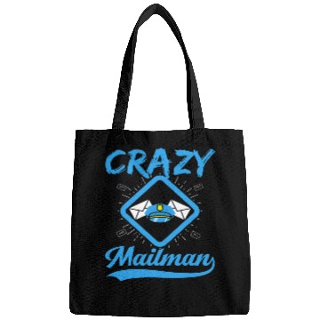 Discover Funny Mailman Post Office Postal Worker Bags