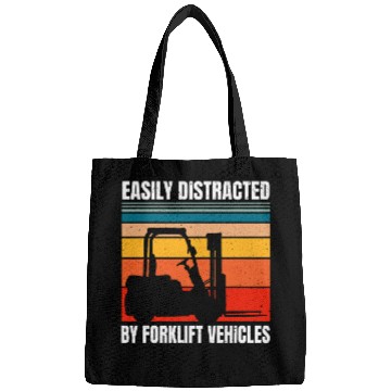 Discover Easily Distracted By Forklift Vehicles Driver Operator Bags