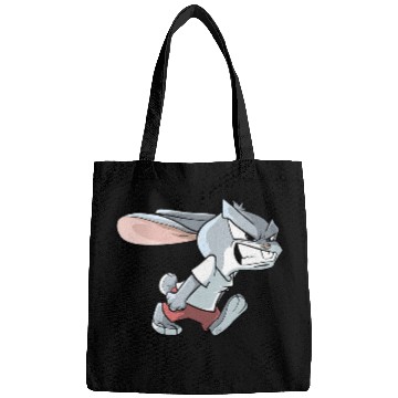 Discover Rabbits Funny Angry Bunny Bags