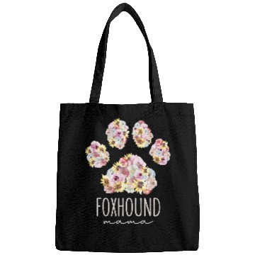 Discover Foxhound Mama Floral Paw Dog Mom Bags