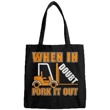 Discover Funny Forklift Driver Forklifter Forklift Operator Bags