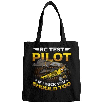Discover Pilot Job Rc Test Pilot If I Duck You Should Too Rc Airplane Bags