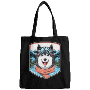 Discover Siberian Husky Dog Bags