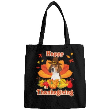 Discover Happy Thanksgiving English Foxhound Dog Im Thankful For My Bags