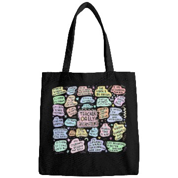 Discover Daily Affirmation Teacher Appreciation Back to School Bags