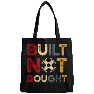 Discover Built Not Bought Drone Builder Quadcopter RC Drone Bags