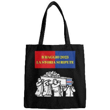Discover History Repeats itself funeral antisamp funny Bags