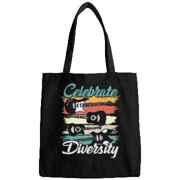 Discover Guitarist Acoustic Guitar vintages Guitarist Band Player Celebrate Guitar Bags