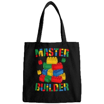 Discover Cool Brick Master Builder Funny Building Blocks Kids Bags