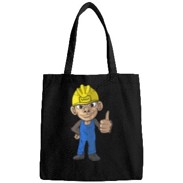 Discover Construction Manager Builder Monkey Construction Worker Bags