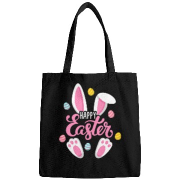 Discover Rabbits Happy Easter Bunny Women Girls Rabbit Easter Egg Hunt Funny Bags