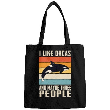 Discover Whales Orca Killer Whale Ocean Bags