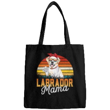 Discover Labrador Lab Dog Yellow Lab Mama bests Labrador Mom Ever Mothers Day Dog Mom Bags